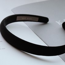 [핸드메이드] 김나영머리띠 김나영 머리띠 국산고급 벨벳볼륨머리띠 3cm 넓은머리띠 곱창밴드 레이어드헤어밴드 머리핀 빅사이즈 스크런치
