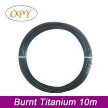 3D 프린터 소모품 필라멘트 Opy 멀티 컬러 Pla 반짝이 필라멘트 1Kg 100G 10M 1.75Mm 탄된 티타늄 성운 보, m 번트 티타늄 10m