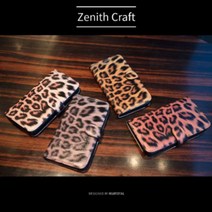 [천삼백케이] [프디케] [Zenith Craft] LG Q6 고급 호피레오파드 케이스