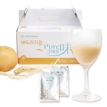 퓨어미그대로 배 도라지즙 원물100% NFC저온착즙주스 100ml30포