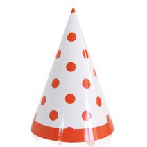 국내산 생일파티 잔치용 꼬깔모자 6개입 파티햇 생일파티햇