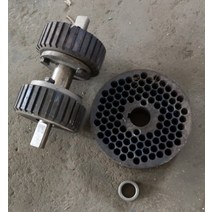 우드펠렛 사료펠렛 KL150 150 mm 모델 밀 기계의 3 직경 다이 및 롤러, 1.KL150 - 기타-6.5kg