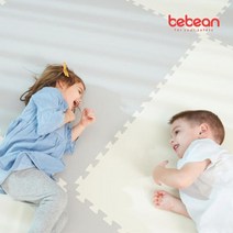 베베앙 [BEBEAN 베베앙]팡키즈 층간소음 퍼즐매트 1.5cm 모음전(셀프시공), 100x100x1.5cm_파스텔핑크