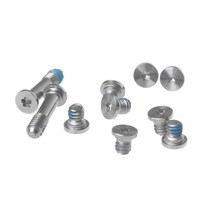 3D프린팅 페이지라벨기 3D 프린터 프로그램 10 개/대 노트북 하단 케이스 나사 Macbook Air A1369 A1370 A1465 A1466 Mc503 Mc504