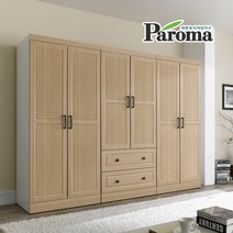 파로마 유럽풍 올갤러리 옷장, 오크