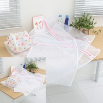 올리오 속옷 니트 만능 세탁망 빨래망 4종 풀세트, 굵은망