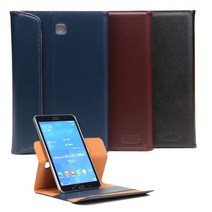 [갤럭시탭4 8.0] 다이어리 케이스 t330/t331/t335 아자케이스, 네이비