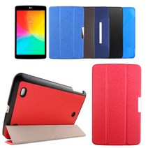 더조은셀러 LG 지패드 8.0 전용 케이스 V480, 지패드 8.0 슬립 스마트 태블릿 케이스, 레드