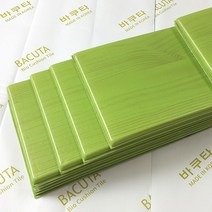 바쿠타 폼브릭 폼패널 폼타일, FP-013L-10 (옹이-그린 10장), 10장