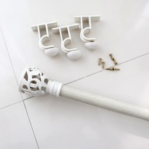 25mm 바로크 커튼봉 [아이보리], 아이보리
