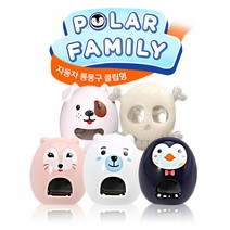 불스원 폴라패밀리 클립형 차량용 방향제 화이트플로랄향, 1세트