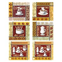 시트나라 엑센트데코 포인트 스티커 IS-3720, Coffee Time