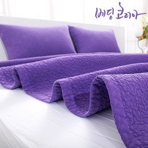베딩코리아 60수아사면/국내산/피그먼트/이불&패드/알러지케어, 퍼플