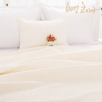 베딩코리아 60수아사면/국내산/피그먼트/이불&패드/알러지케어, 아이보리