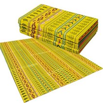 하솔 인디오 캠핑매트 + 전용 가방, 옐로우