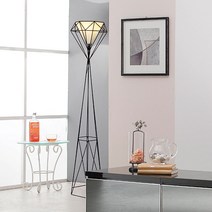 라움데코 크리스탈 장 스탠드, 블랙