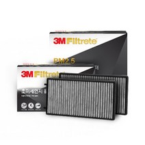 3M 초미세먼지 활성탄 필터, 1개, 현대|6205 아슬란