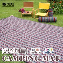 헬로우캠핑 스콜 캠핑 감성매트, 인디