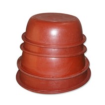 호가 고무다라 중형 대형 세숫대야 고무대야, 고무다라-4호특대, 1개