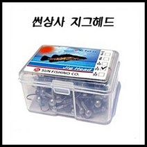 썬베이트 지그헤드 벌크 대용량 웜낚시 루어낚시바늘 덕용 1온스 2온스, 1박스