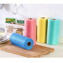 메이토쿠 주방아이디어상품 오렌지칼 외 기타주방소품, 빨아쓰는행주(랜덤), 1개