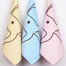 오름바름 코끼리나염 어린이집 고리 수건 1+1 핸드타월, 핑크, 2매