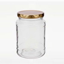 글라스락 유리병/잼병 High 500g(400ml) 유리용기, 400ml, 잼병High 500g(400ml)-골드 1개