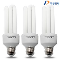 두영 EL 20W 삼파장 전구, 두영 EL20W (3개세트), ⑤적색