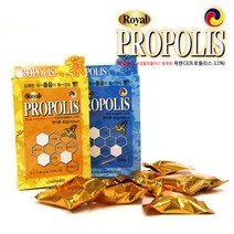 로얄프로폴리스 로얄 프로폴리스 목캔디 40g/레몬 페퍼민트 자일리톨 수용성 비타민C, 40g, 레몬맛, 1개