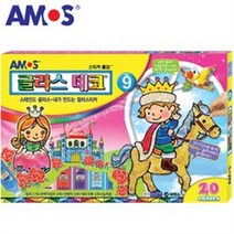 아모스 글라스데코9 20색 22ml 18입 40ml 2입