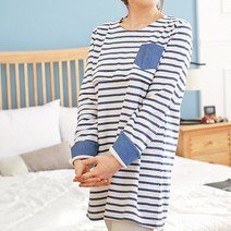 마더라이크 F.도톰해지수유티- 지퍼 정장 외출 수유복