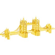 하비클럽 3D 메탈퍼즐, 056.런던 타워브릿지 빅골드, 1개