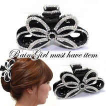 레인걸 A-412 나만바라봐 큐빅 큰사이즈 집게핀