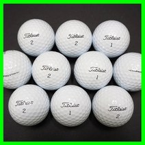 타이틀리스트 PRO V1 3피스 로스트볼, 화이트 실속형, 10개