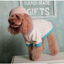 꽃무늬/자연무늬 강아지 점퍼, 자연무늬