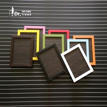 닥터프레임 인테리어 파스텔 사진 액자, 핫핑크