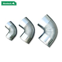 뉴테크 연탄난로 연통 엘보연통 화목 펠릿 난로 용품, 엘보 110mm