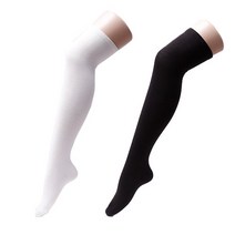 앤코양말 무지 오버니 삭스