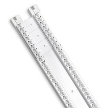 윈도우드레스 이중커튼레일 화이트