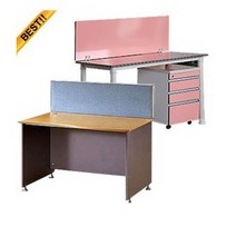 파미가구 책상위로 올리는 스크린파티션(일반천) 칸막이 책상칸막이 책상파티션 테이블파티션 책상위파티션 파티션가림막, 일반천_1600x350, 1개