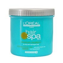 [로레알] 헤어 스파 리페어링 크림바스, 500ml, 1개