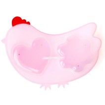 토탈하우스 파미레 실리콘 꼬꼬 반숙기 찜기/찜통, 1개, 반투명핑크-대일코리아-파미레-꼬꼬반숙기