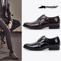 무다 천연가죽 남성정장구두 몽크 250~275