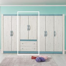 해해동동 라라 투서랍옷장 서랍장(88), 워시블루