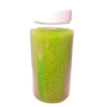 큰숲 개구리알 고흡수성수지 구슬, 노랑, 500g