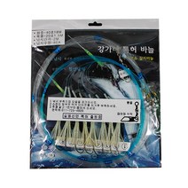 낚시 강가네 갈치바늘 묶음채비, 1팩, 1세트