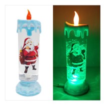 파티앤벌룬코리아 컬러풀캔들 크리스마스조명, 산타