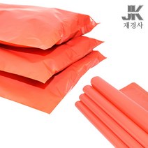 재경사 HDPE 택배봉투 37 x 50 + 4, 오렌지, 100장