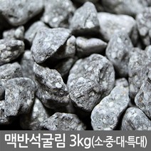 반도상사 자연촌 맥반석 굴림 3kg, 1개