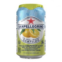 산펠레그리노 폼펠모 그레이프룻(자몽)330ml(캔), 330ml, 6개
